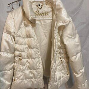 NWOT Guess Puffer Jacket L